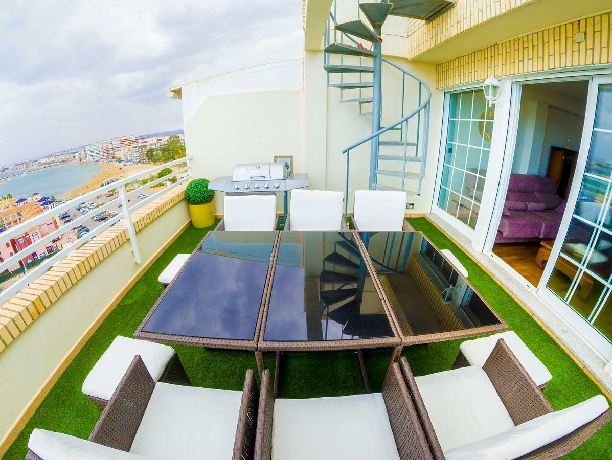 Torrevieja Experience Atico 1ª Linea Daire Dış mekan fotoğraf